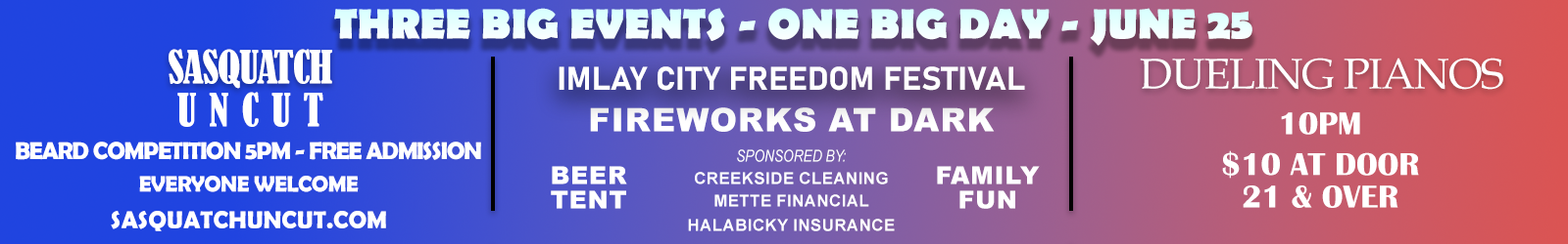 Imlay City Freedom Festival - June 25th
